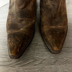 well loved cowboy boots.